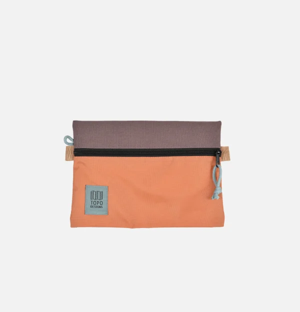 TOPO DESIGNS Petite Maroquinerie | Accessory Bag Medium Coral Pep