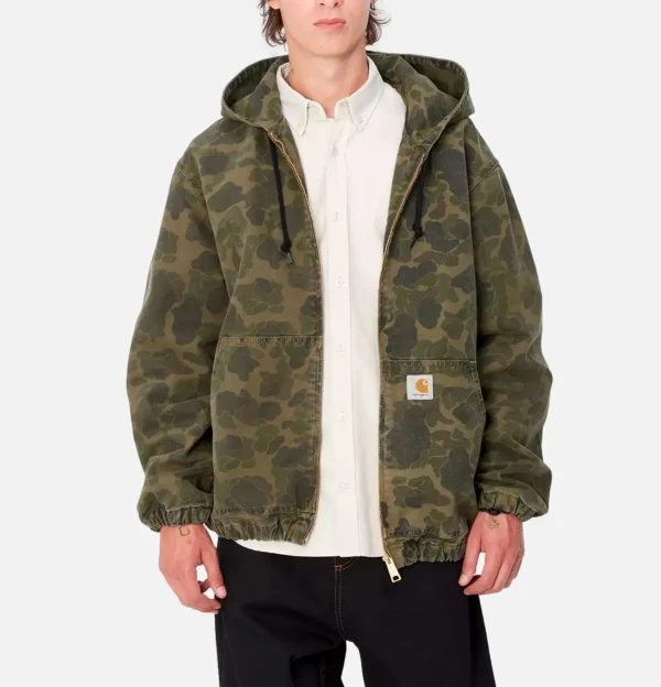 CARHARTT WIP Vestes | Active Jacket Camo Duck Green