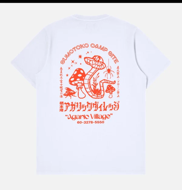 EDWIN T-shirts | Agaric Village T-shirt White