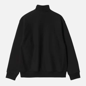 CARHARTT WIP Sweats & Polaires | American Scrip Half Zip Black