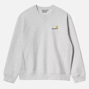 CARHARTT WIP Sweats & Polaires | American Script Sweat Ash Heather