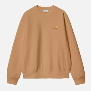 CARHARTT WIP Sweats & Polaires | American Script Sweat Peanut