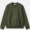 CARHARTT WIP Sweats & Polaires | American Script Sweat Tarragon