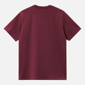 CARHARTT WIP T-shirts | American Script Tee Malbec