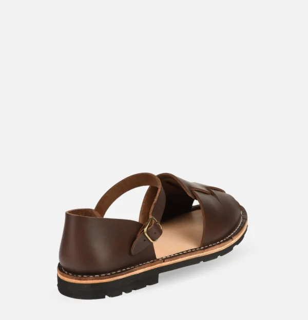 STEVE MONO Sandales | Artisanal Sandal 11 Chocolate