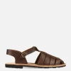 STEVE MONO Sandales | Artisanal Sandal Shoe 10/09 Chocolate