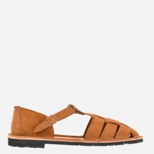 STEVE MONO Sandales | Artisanal Sandal Shoe 10/01 Cognac