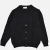 WILLIAM LOCKIE Pulls & Cardigans | Aryan Cardigan Charcoal