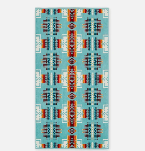 PENDLETON Maison | Bath Towel Chief Joseph Aqua