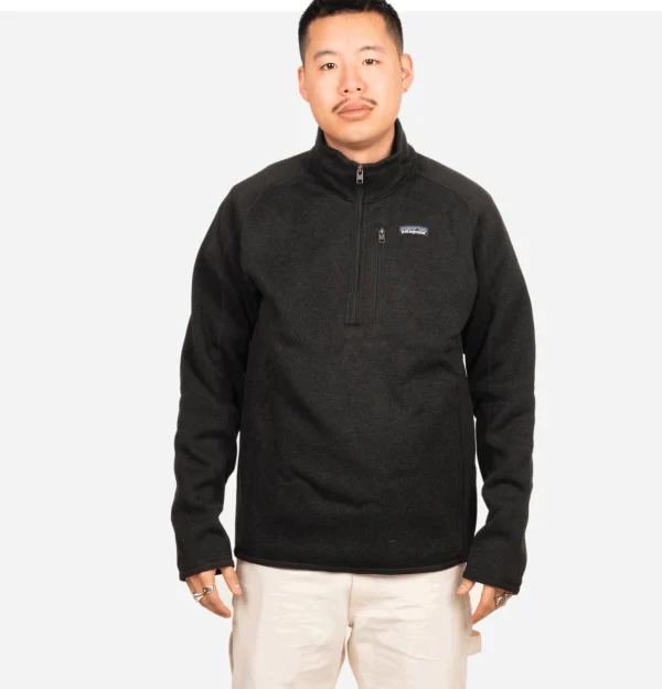 PATAGONIA Sweats & Polaires | Better Sweater 3/4 Zip Black