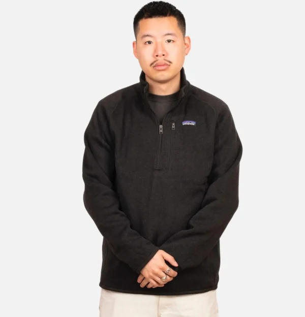 PATAGONIA Sweats & Polaires | Better Sweater 3/4 Zip Black