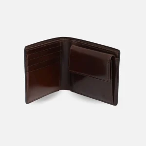 IL BUSSETTO Petite Maroquinerie | Bi-fol Wallet/Coin Dark Brown