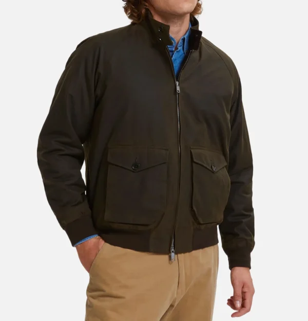 BARACUTA Vestes | Blouson G9 Waxed Moss Green