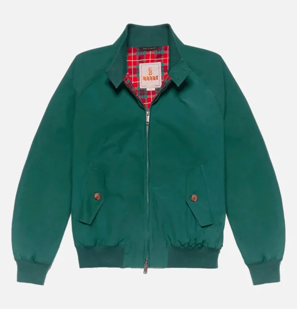 BARACUTA Blousons & Manteaux | Blouson Harrington G9 Racing Vert