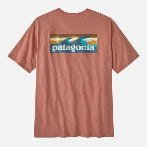 PATAGONIA T-shirts | Boardshort Logo Pocket Siny