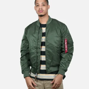 ALPHA INDUSTRIES Blousons & Manteaux | Bomber Ma-1 Vert Sauge