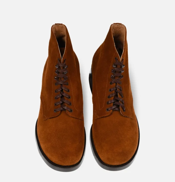 YUKETEN Bottes | Bottes Alan Brown Suede Snuff