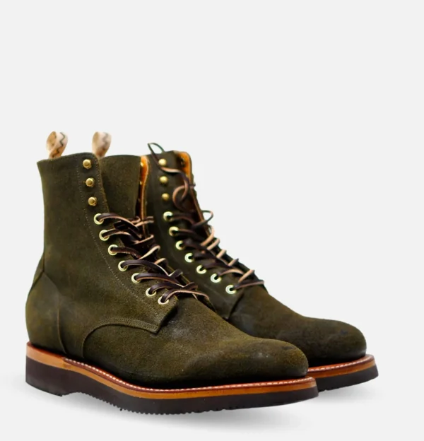 UNMARKED Bottes | Bottes Hunter Olive Suede