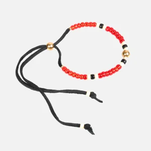 KOBASHI STUDIO Accessoires | Bracelet 5mm Red X Black