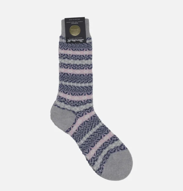 PANTHERELLA Chaussettes | Bradstock Cashemire Lt Grey