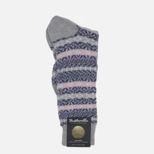 PANTHERELLA Chaussettes | Bradstock Cashemire Lt Grey