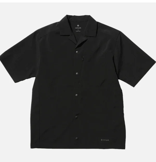 SNOW PEAK Chemises | Breathable Quick Dry Shirt Blk