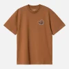 CARHARTT WIP T-shirts | Brown Ducks Tee Hamilton Brown