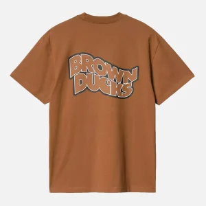 CARHARTT WIP T-shirts | Brown Ducks Tee Hamilton Brown