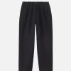 GOLDWIN Pantalons | Brushed Back One Tuck Pant Black