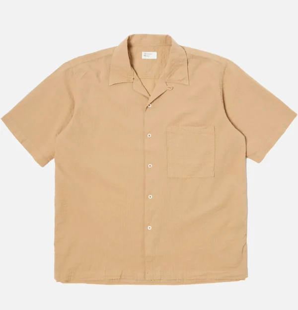 UNIVERSAL WORKS Chemises | Camp Ii Shirt Onda Oak