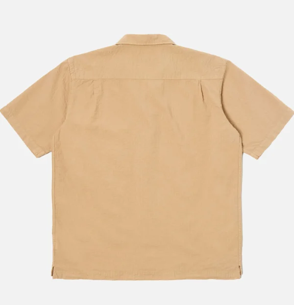 UNIVERSAL WORKS Chemises | Camp Ii Shirt Onda Oak