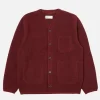 UNIVERSAL WORKS Pulls & Cardigans | Cardigan Wool Deep Red