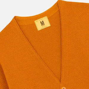 NITTO KNITWEAR Pulls & Cardigans | Cardigan Youri Merino Ocre