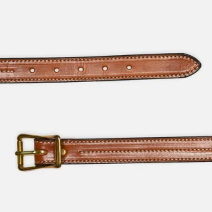 YUKETEN Ceintures | Ceinture Triple Stitched Havana