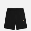 CARHARTT WIP Shorts | Chase Sweat Short Black