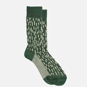 ROTOTO Chaussettes | Chausettes Raindrop Green