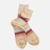 ROTOTO Chaussettes | Chaussette Horizon Stripe Beige