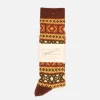 ANONYMOUS ISM Chaussettes | Chaussette Wool Jacquard Brown