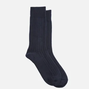 ROTOTO Chaussettes | Chaussettes Cotton Wool Navy