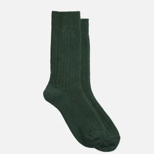 ROTOTO Chaussettes | Chaussettes Cotton Wool Vert