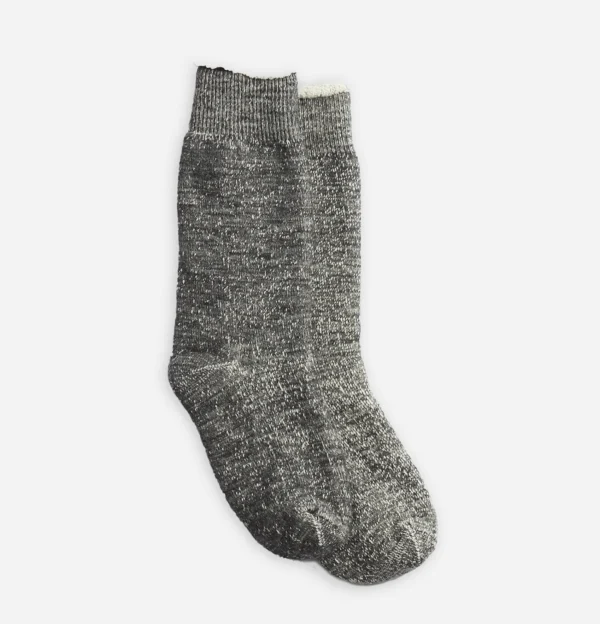 ROTOTO Chaussettes | Chaussettes Double Face Charcoal