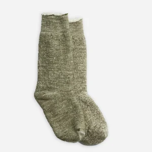 ROTOTO Chaussettes | Chaussettes Double Face Green