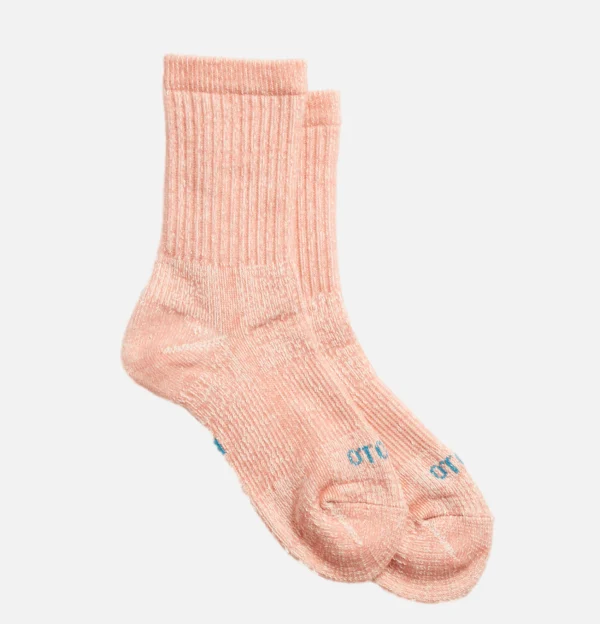 ROTOTO Chaussettes | Chaussettes Double Face Mini Saumon