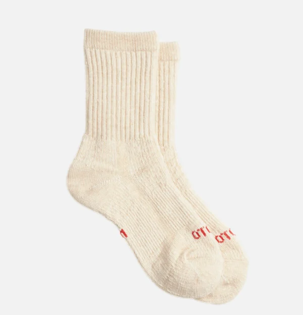 ROTOTO Chaussettes | Chaussettes Double Face Mini Beige