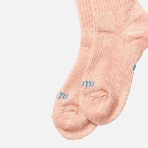 ROTOTO Chaussettes | Chaussettes Double Face Mini Saumon