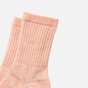 ROTOTO Chaussettes | Chaussettes Double Face Mini Saumon