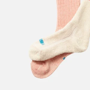 ROTOTO Chaussettes | Chaussettes Double Face Mini Saumon