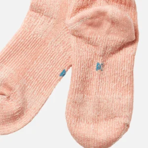 ROTOTO Chaussettes | Chaussettes Double Face Mini Saumon