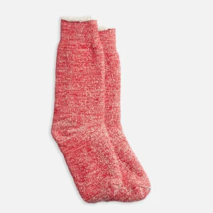 ROTOTO Chaussettes | Chaussettes Double Face Red