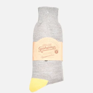 ANONYMOUS ISM Chaussettes | Chaussettes Embroidery Jaune